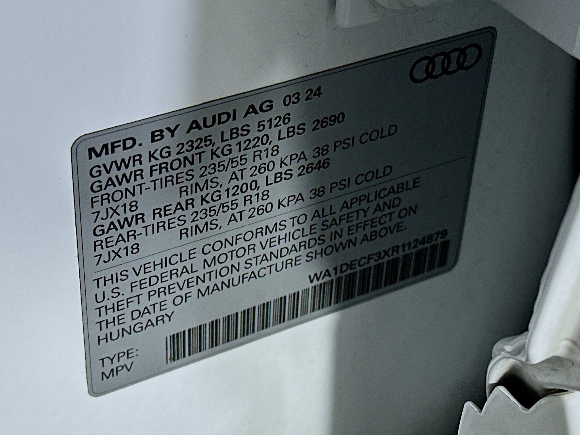 Used 2024 Audi Q3 2.0T Premium AWD/4WD image 12