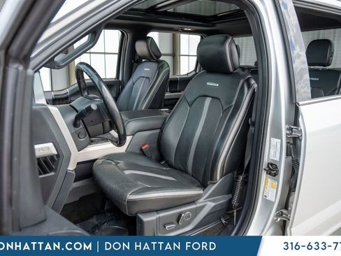 Used 2018 Ford F150 Platinum w/ Equipment Group 701A Luxury AWD/4WD image 4