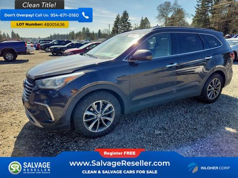 Used 2017 Hyundai Santa Fe SE AWD/4WD image 1
