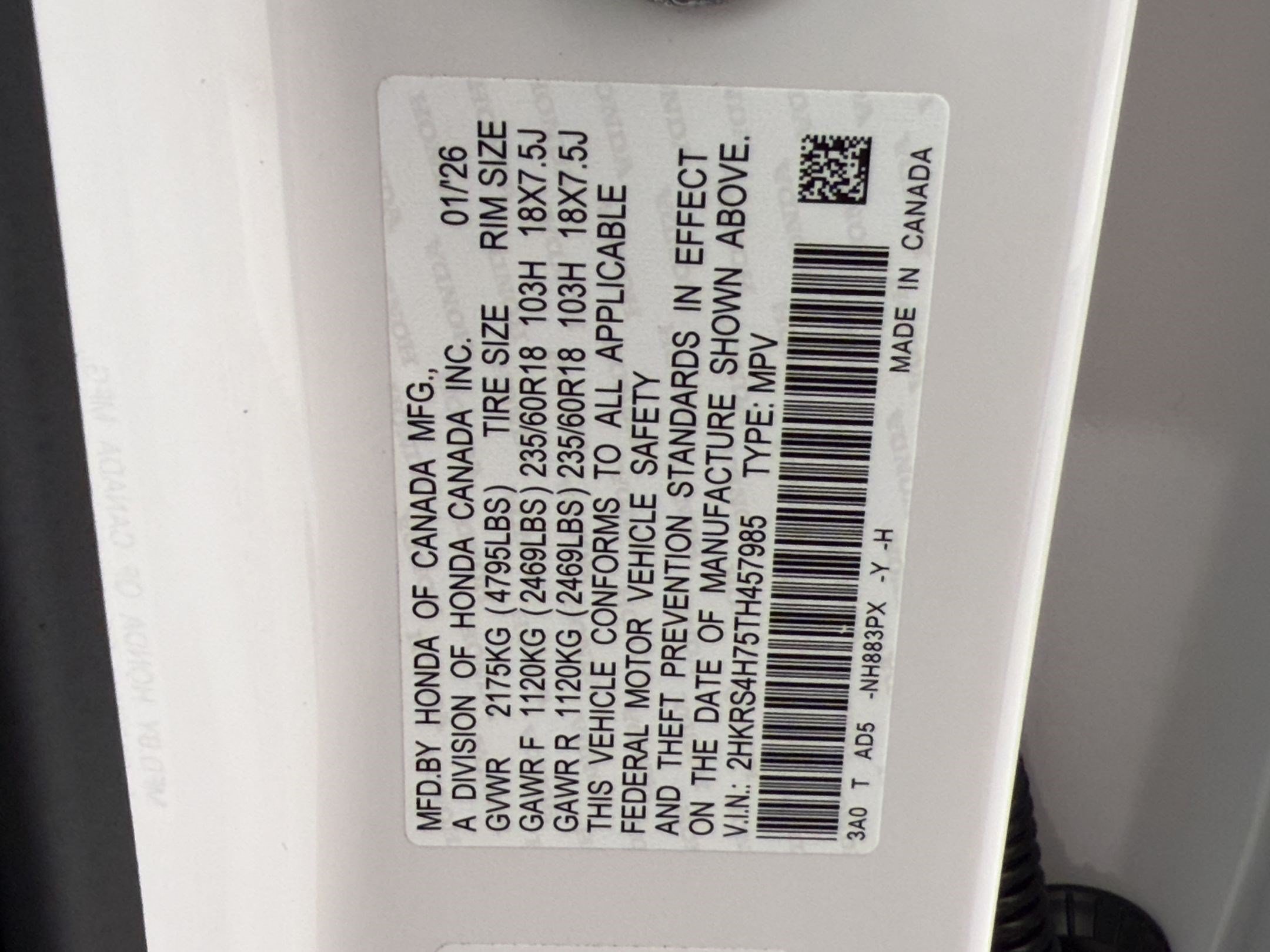 Used 2026 Honda CR-V EX-L image 25