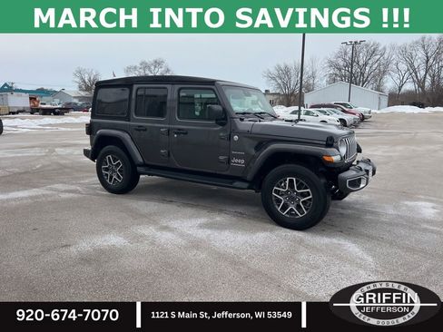 Used 2024 Jeep Wrangler Sahara w/ Safety Group image 3