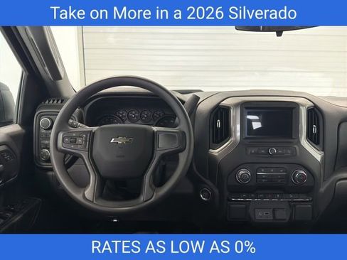 New 2026 Chevrolet Silverado 1500 Custom Trail Boss w/ Dark Appearance Package AWD/4WD image 22