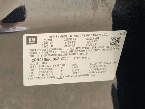 Used 2013 Chevrolet Equinox LT w/ Driver Convenience Package image 37