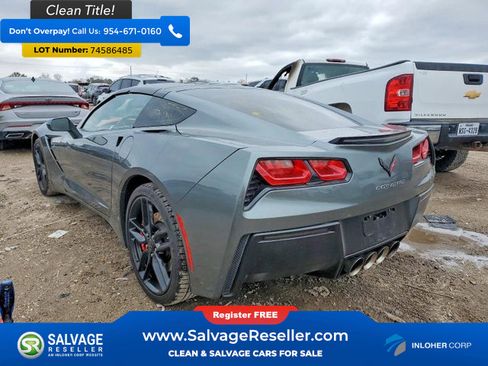 Used 2016 Chevrolet Corvette Stingray Coupe w/ 3LT Preferred Equipment Group RWD image 3
