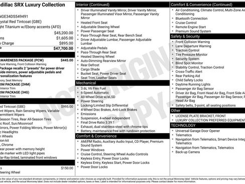 Used 2013 Cadillac SRX Luxury w/ Driver Awareness Package image 3