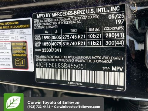 Used 2025 Mercedes-Benz GLS 450 4MATIC image 30