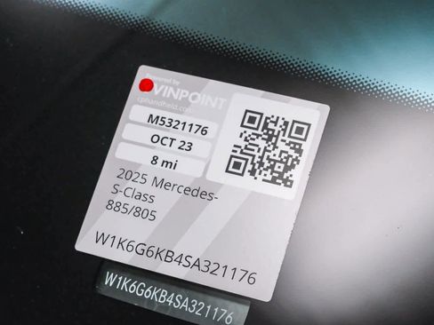 New 2025 Mercedes-Benz S 580e 4MATIC Sedan image 27