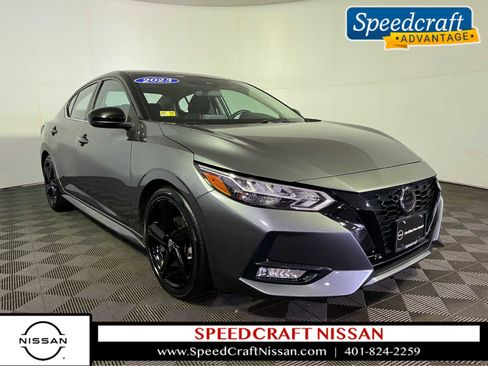 Certified 2023 Nissan Sentra SR w/ Midnight Edition Package FWD image 1