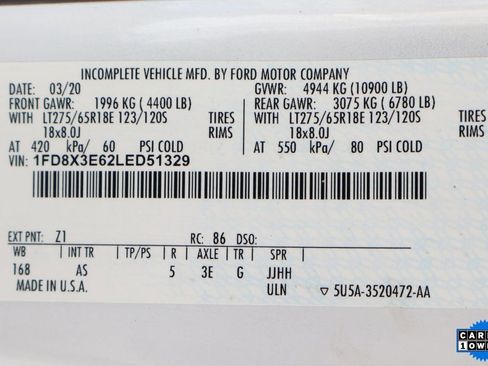 Used 2020 Ford F350 XL w/ Power Equipment Group image 54