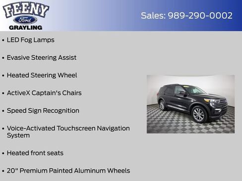 Used 2022 Ford Explorer XLT w/ Equipment Group 202A AWD/4WD image 21