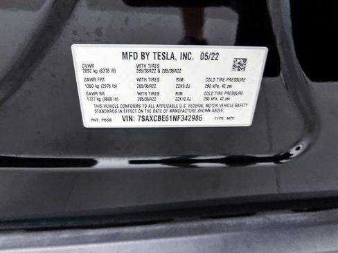 Used 2022 Tesla Model X Plaid image 36