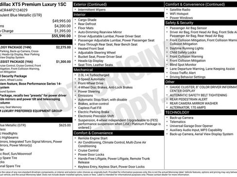 Used 2023 Cadillac XT5 Premium Luxury w/ Technology Package FWD image 6