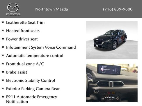 Certified 2024 MAZDA CX-5 AWD 2.5 S w/ Select Package image 10