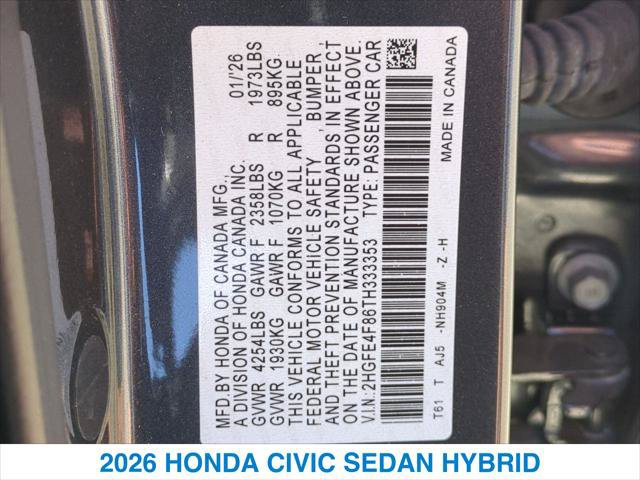 Certified 2026 Honda Civic Sport Touring image 27
