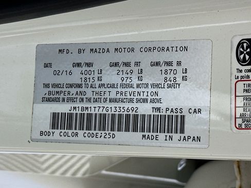 Used 2016 MAZDA MAZDA3 i Sport FWD image 12