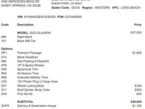 Certified 2023 Mercedes-Benz GLA 250 image 4