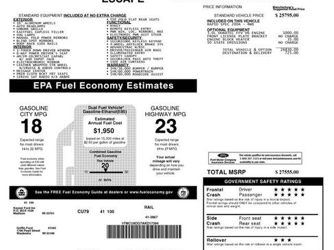 Used 2010 Ford Escape XLT AWD/4WD image 2