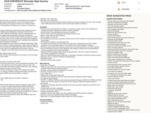 Used 2018 Chevrolet Silverado 3500 High Country w/ Duramax Plus Package image 3