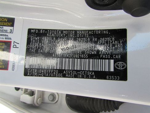 Used 2015 Toyota Camry SE FWD image 32