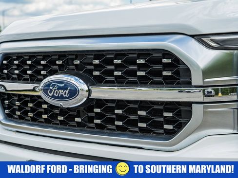 Used 2021 Ford F150 Platinum w/ Trailer Tow Package AWD/4WD image 14