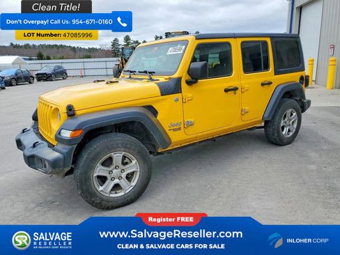 Used 2018 Jeep Wrangler Unlimited Sport S AWD/4WD image 1