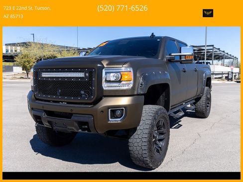 Used 2015 GMC Sierra 2500 Denali w/ Duramax Plus Package AWD/4WD image 1