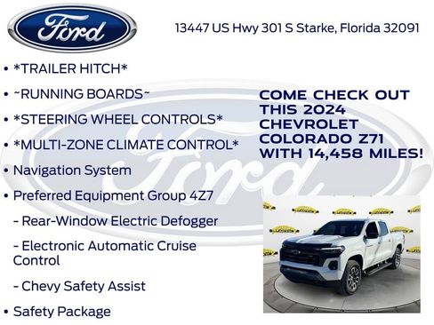 Used 2024 Chevrolet Colorado Z71 w/ Z71 Convenience Package 2 image 15