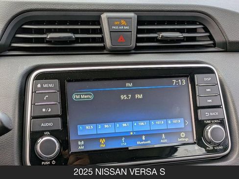 Certified 2025 Nissan Versa S w/ Trunk Package FWD image 26