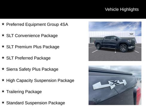 Used 2024 GMC Sierra 1500 SLT w/ SLT Premium Plus Package AWD/4WD image 10