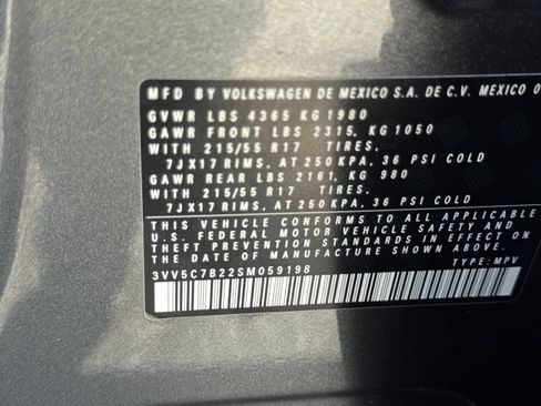 Used 2025 Volkswagen Taos S FWD image 27