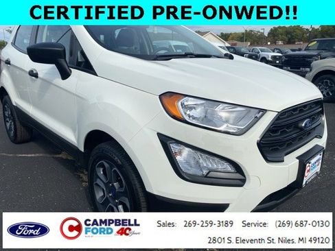 Certified 2022 Ford EcoSport S image 1