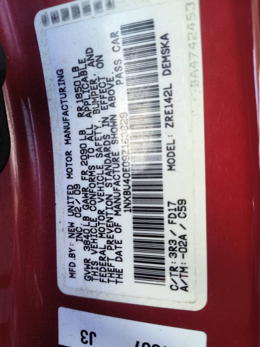Used 2009 Toyota Corolla S w/ Sport Pkg FWD image 40