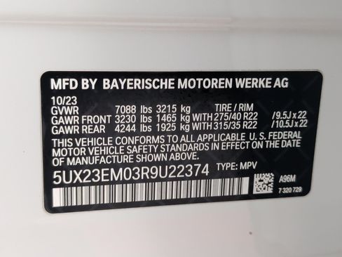 Certified 2024 BMW X7 xDrive40i w/ M Sport Package image 50