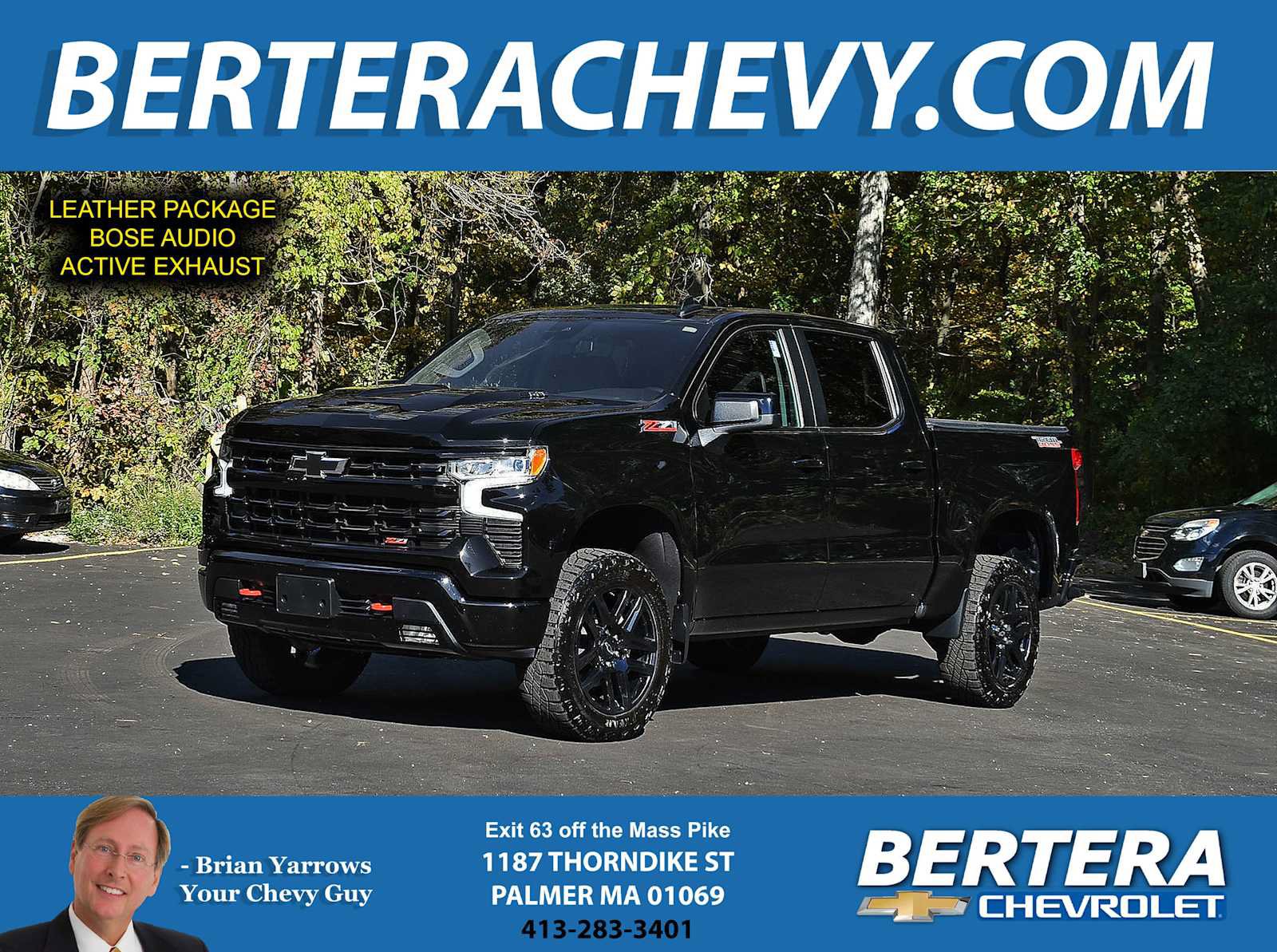 Used 2024 Chevrolet Silverado 1500 LT Trail Boss w/ Convenience Package II AWD/4WD image 1
