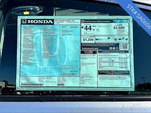 New 2025 Honda Accord Touring image 5