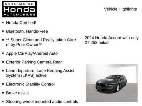 Used 2024 Honda Accord LX image 14