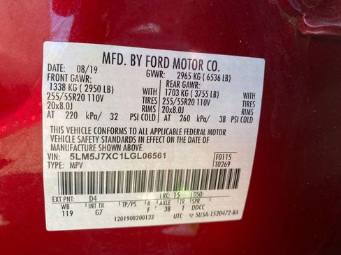 Used 2020 Lincoln Aviator Reserve w/ Equipment Group 201A image 35