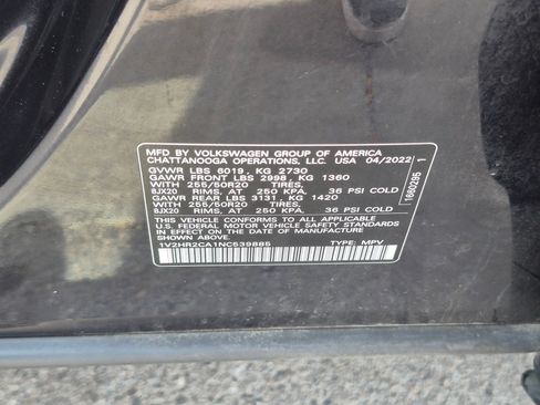 Used 2022 Volkswagen Atlas SE AWD/4WD image 37