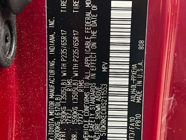 Used 2024 Toyota Sienna LE FWD image 35