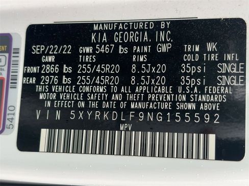 Used 2022 Kia Sorento SX Prestige image 34