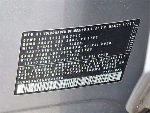 Used 2022 Volkswagen Tiguan S w/ IQ.Drive Package image 27