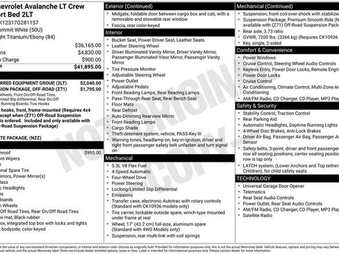 Used 2007 Chevrolet Avalanche LT w/ LT Preferred Equipment Group image 9