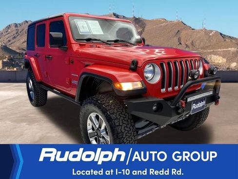 Used 2019 Jeep Wrangler Unlimited Sahara AWD/4WD image 7