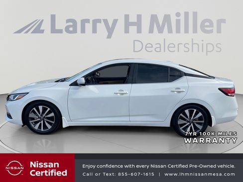 Used 2021 Nissan Sentra SV w/ SV Premium Package FWD image 2