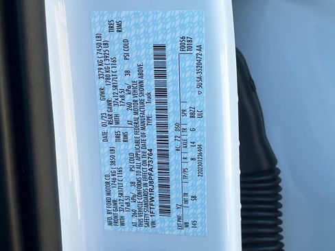 Used 2023 Ford F150 Raptor w/ Equipment Group 802A Raptor R image 7