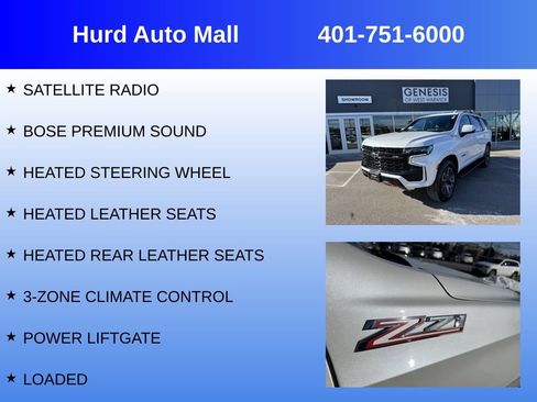 Used 2023 Chevrolet Tahoe Z71 w/ Z71 Off-Road Package image 12