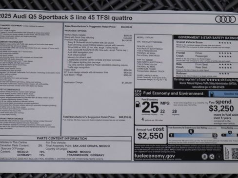 Used 2025 Audi Q5 2.0T Premium Plus w/ Premium Plus Package image 10