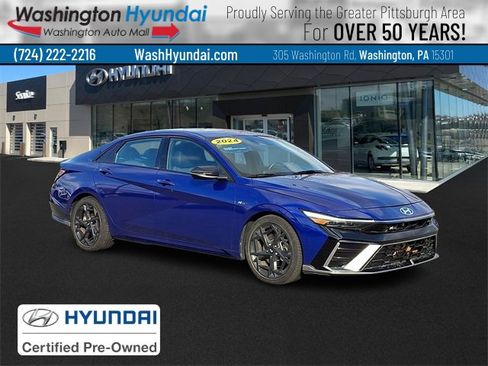 Certified 2024 Hyundai Elantra N Line image 1
