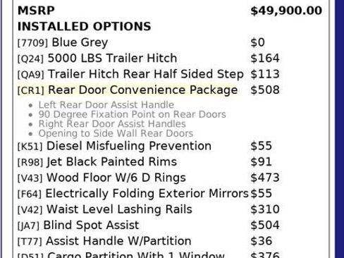 Used 2024 Mercedes-Benz Sprinter 2500 image 4