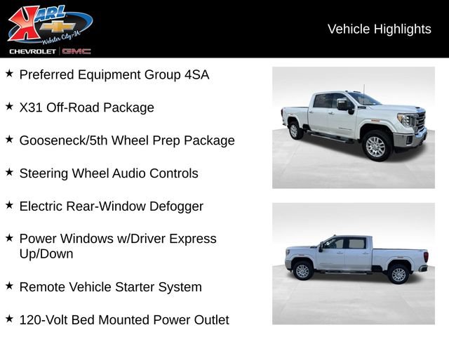 Certified 2023 GMC Sierra 2500 SLT w/ Gooseneck/5TH Wheel Package AWD/4WD image 3
